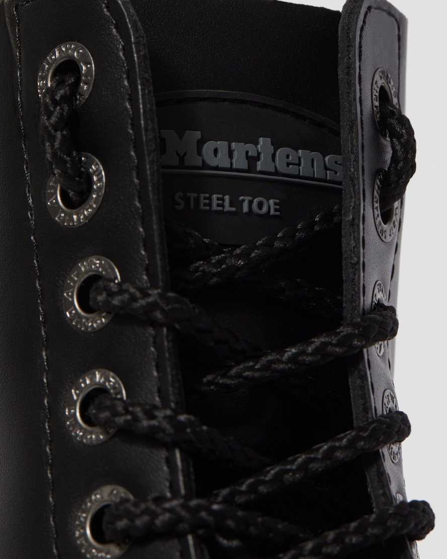 Černé dámské boty dr. martens 8761 bxb do poloviny lýtek