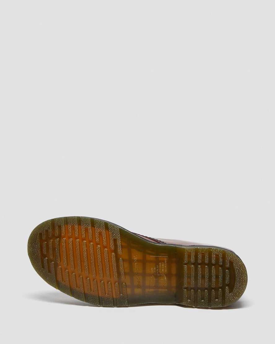 dámské boty dr. martens 1490 smooth do poloviny lýtek červené