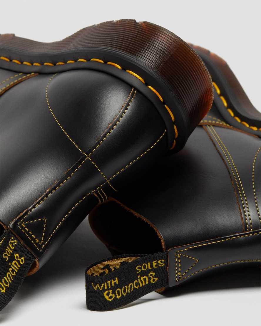 Černé dámské boty dr. martens church vintage monkey
