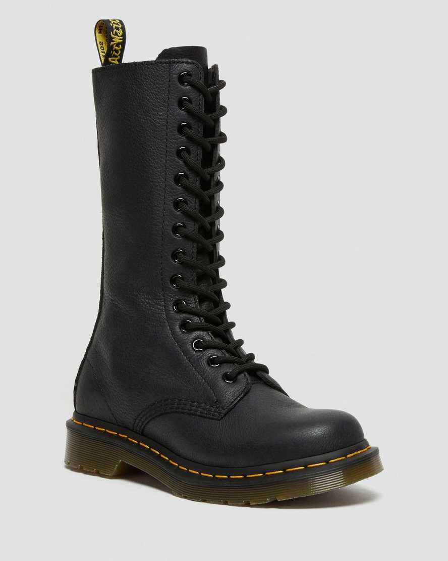 Černé dámské vysoké boty dr. martens 1b99 virginia