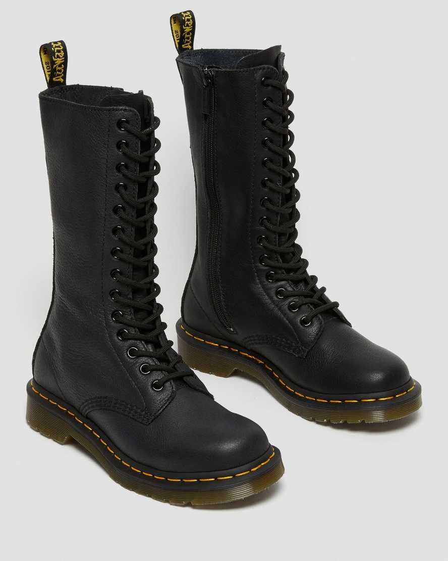 Černé dámské vysoké boty dr. martens 1b99 virginia