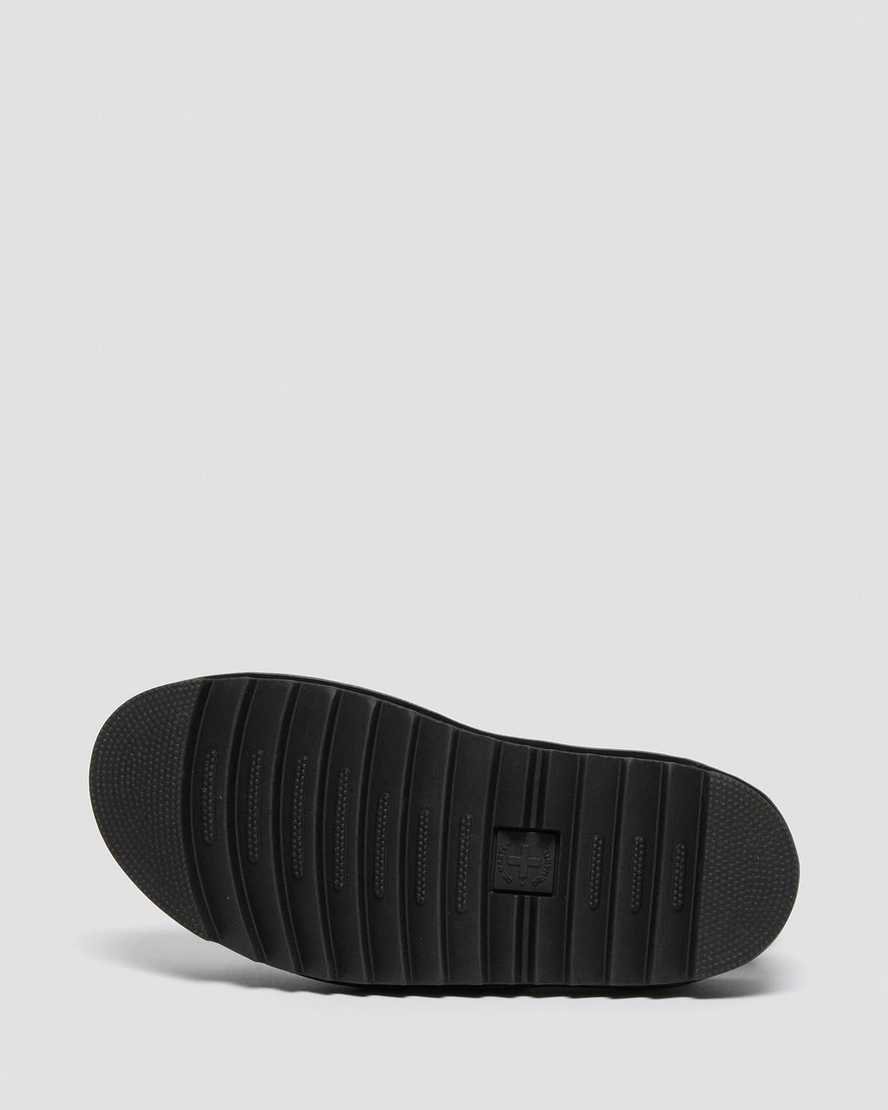 Černé dámské gladiátorské sandály dr. martens blaire felix