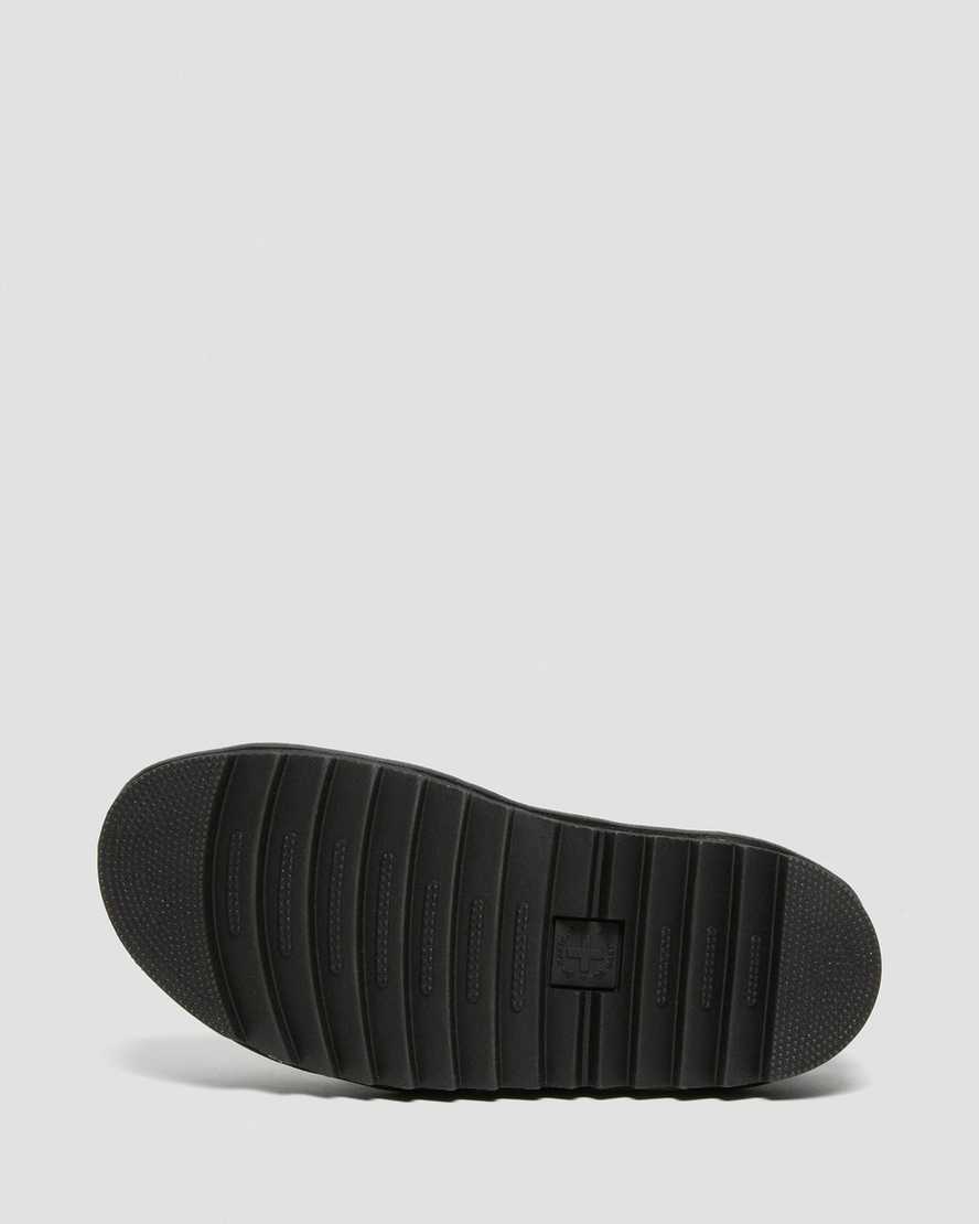 Černé dámské gladiátorské sandály dr. martens blaire brando