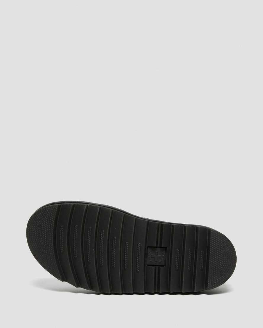 Černé dámské gladiátorské sandály dr. martens blaire hydro