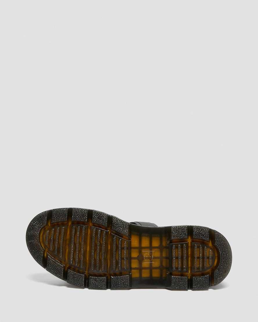 dámské sandály dr. martens pearson webbing šedé