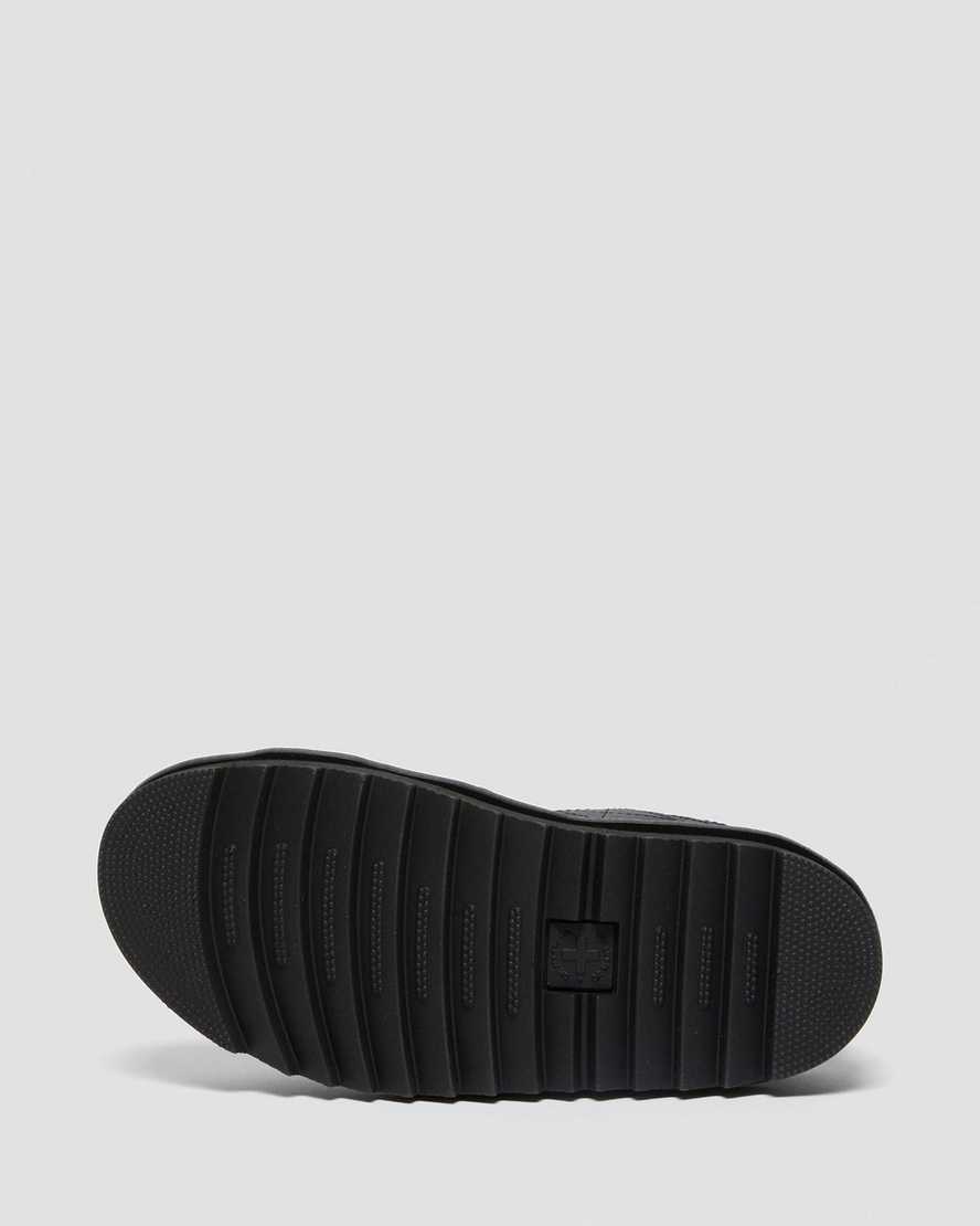 Černé dámské sandály dr. martens voss ii s páskem