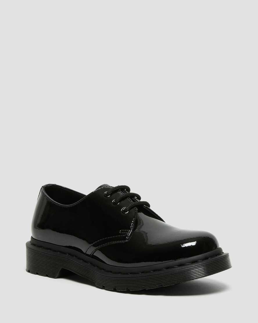 Černé dámské boty dr. martens 1461 mono patent v černé barvě