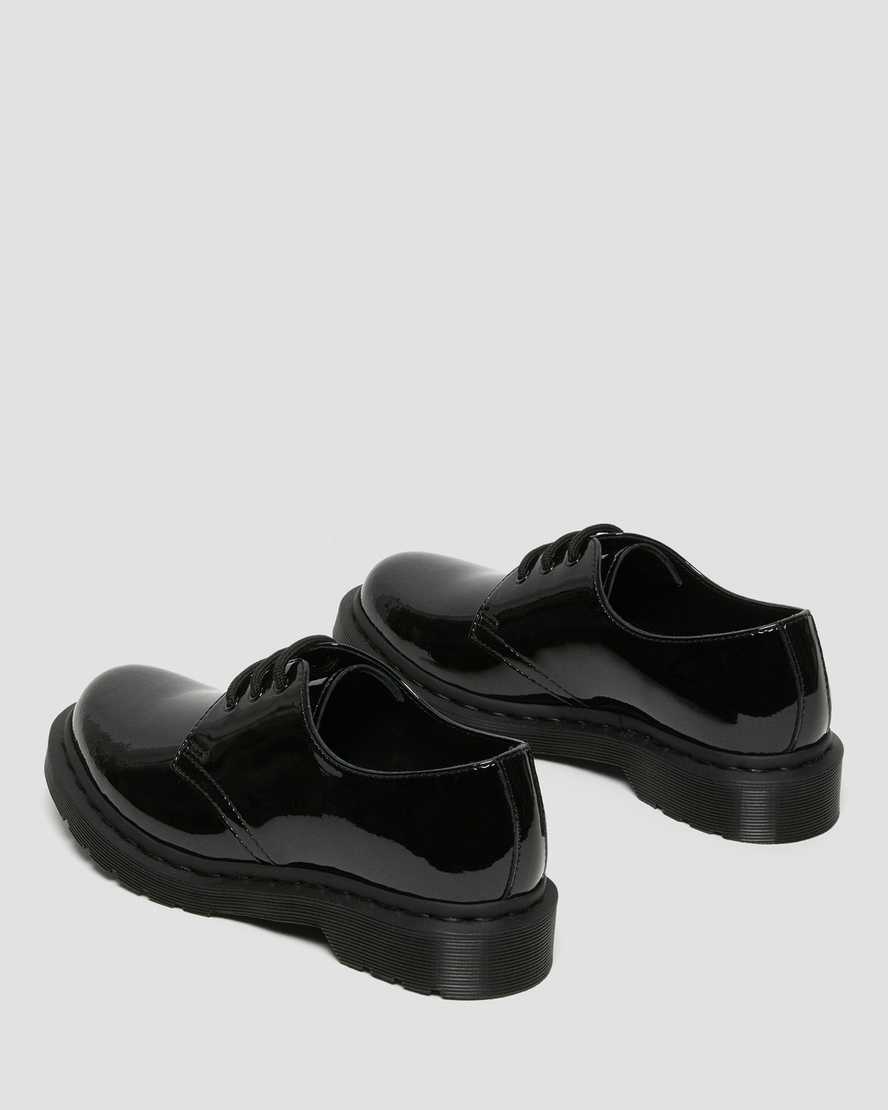 Černé dámské boty dr. martens 1461 mono patent v černé barvě