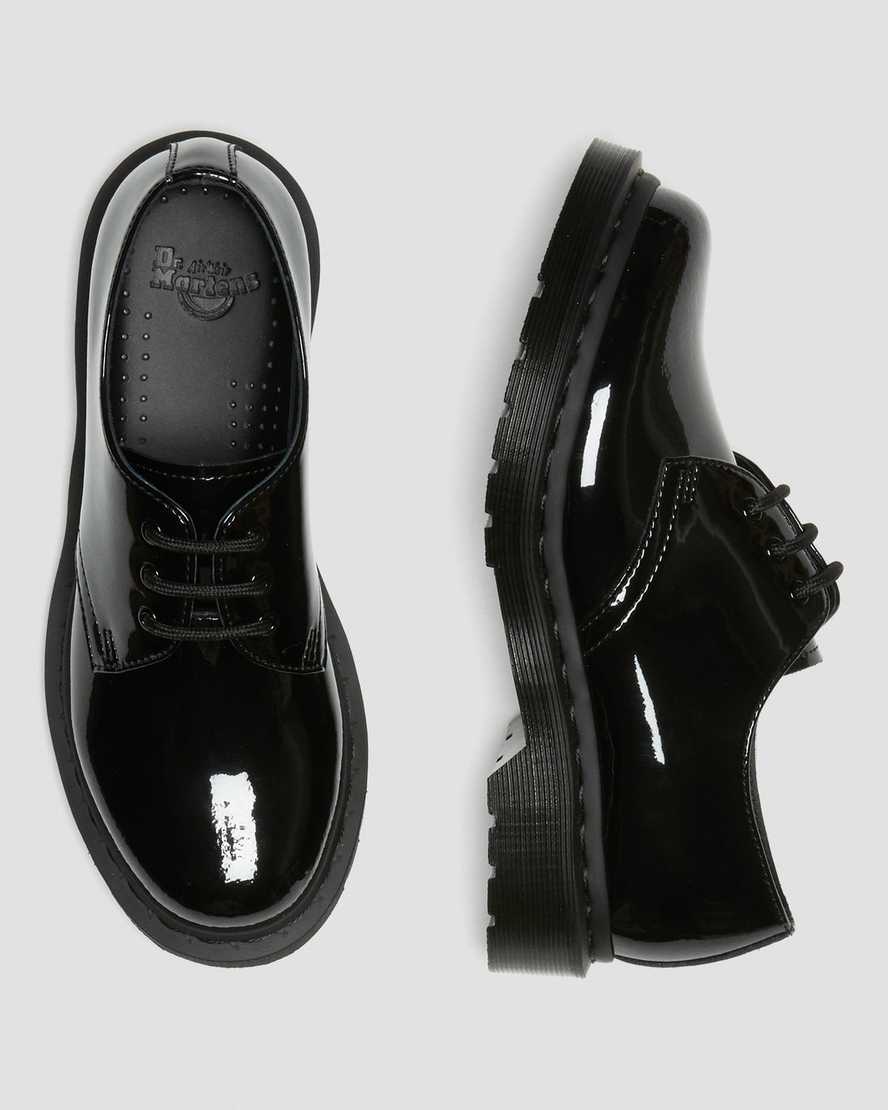 Černé dámské boty dr. martens 1461 mono patent v černé barvě