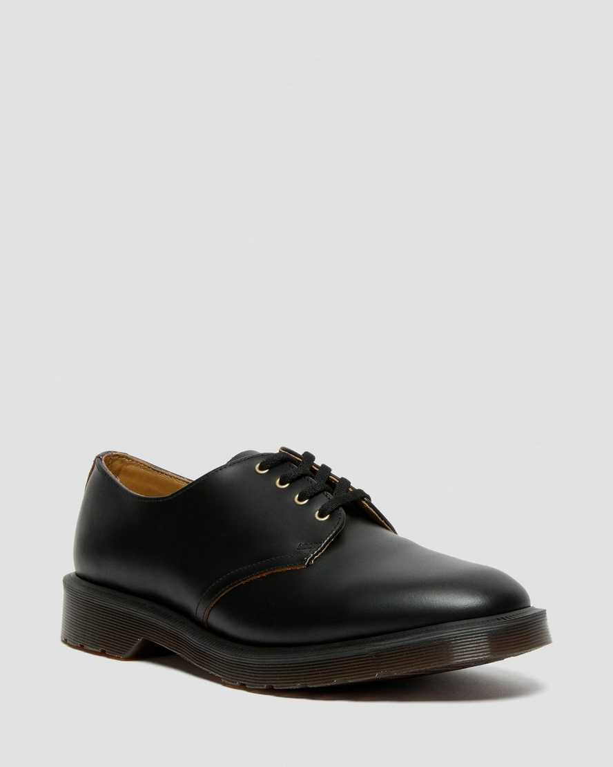 Černé dámské ležérní boty dr. martens smiths vintage smooth