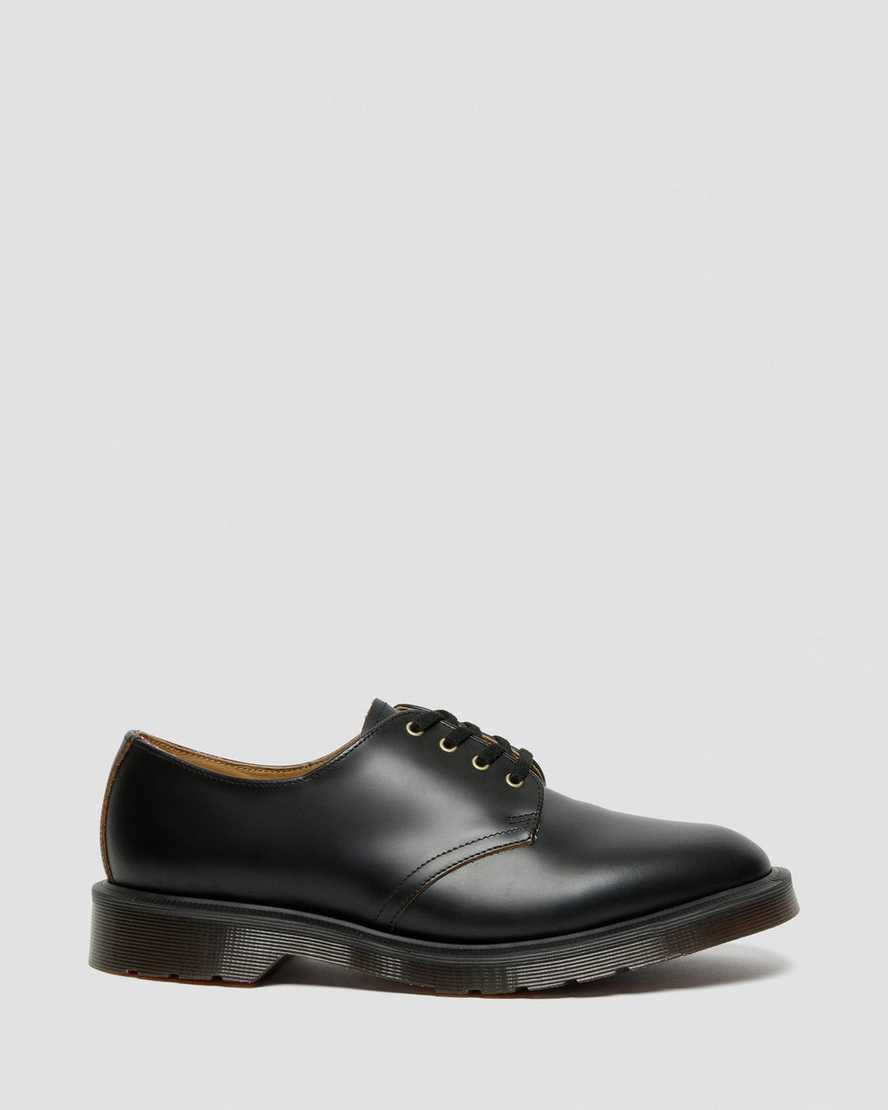 Černé dámské ležérní boty dr. martens smiths vintage smooth