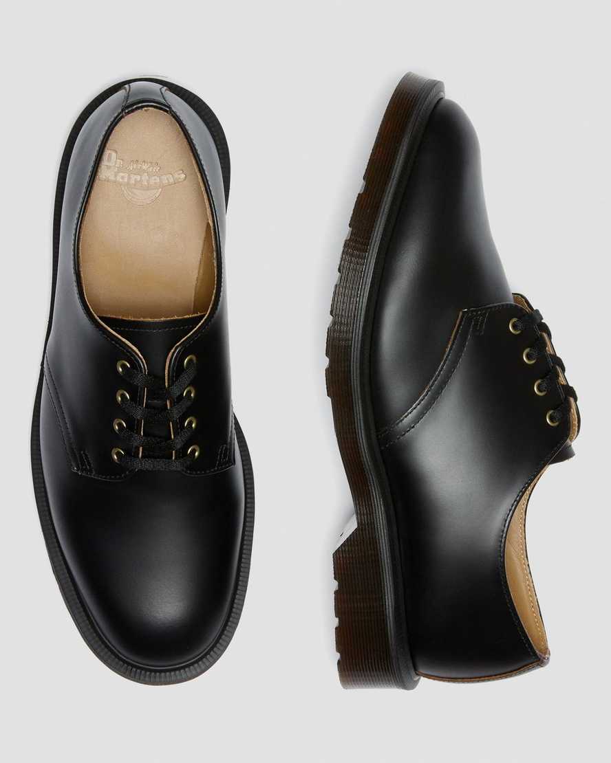 Černé dámské ležérní boty dr. martens smiths vintage smooth