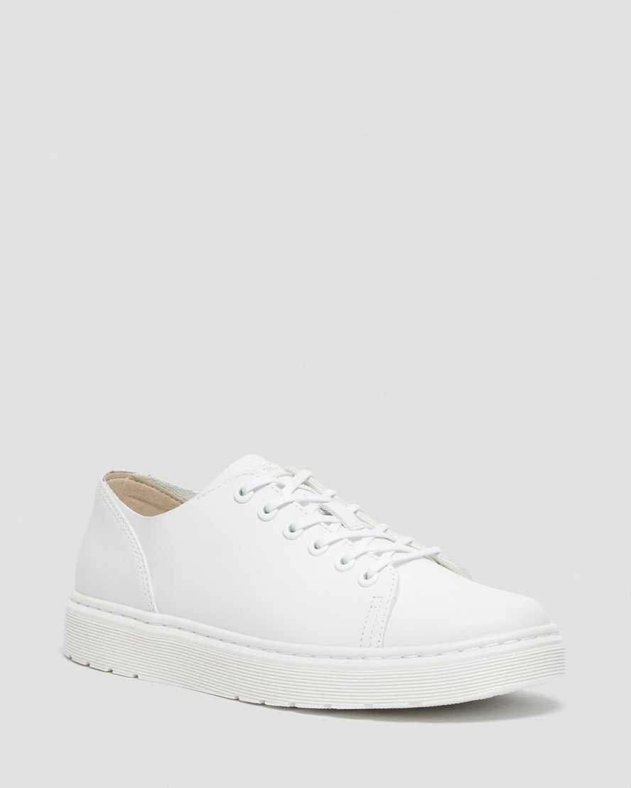 bílé dámské volnočasové boty dr. martens dante