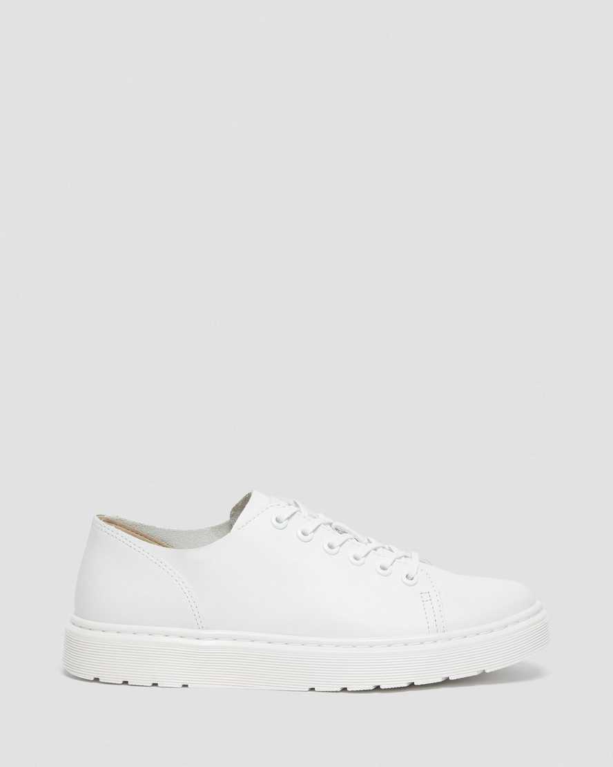 bílé dámské volnočasové boty dr. martens dante