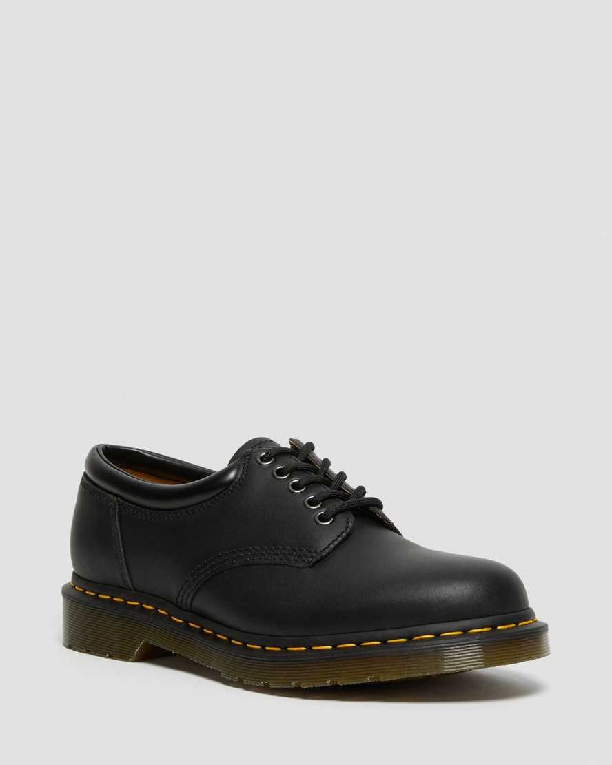 Černé dámské volnočasové boty dr. martens 8053 nappa