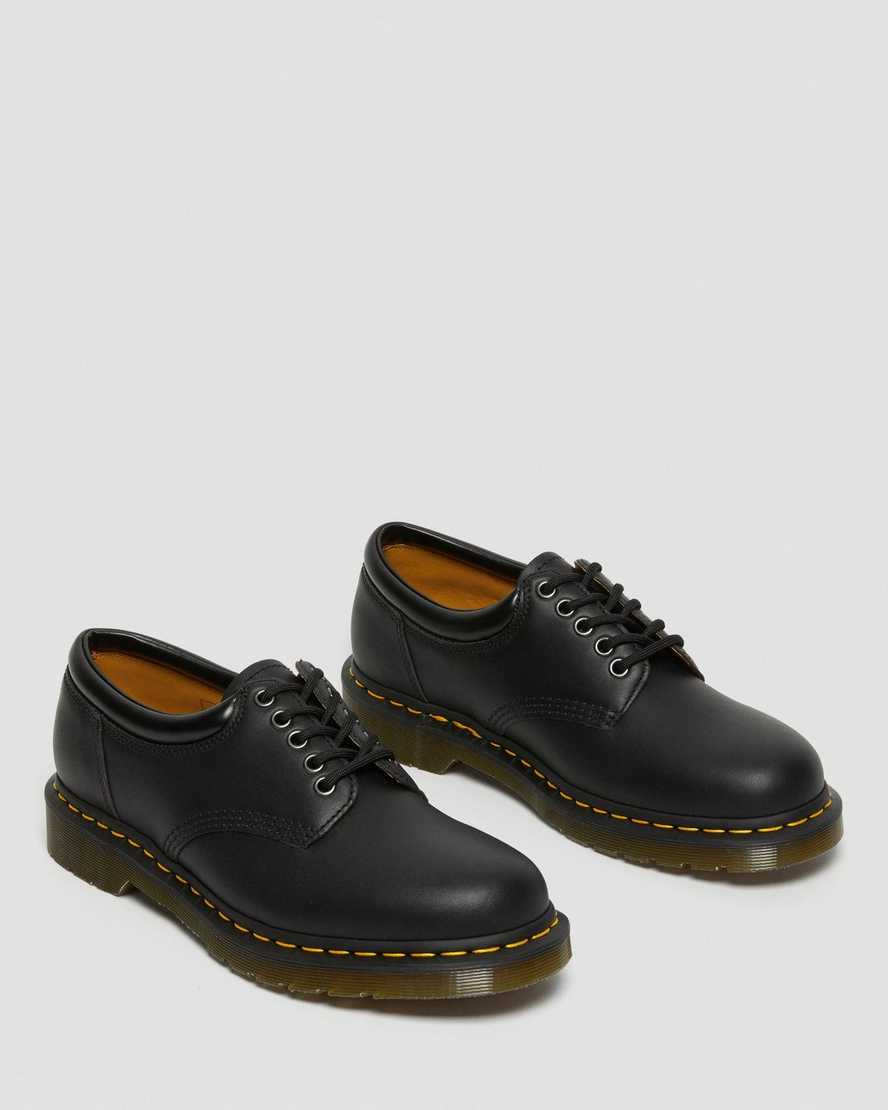 Černé dámské volnočasové boty dr. martens 8053 nappa