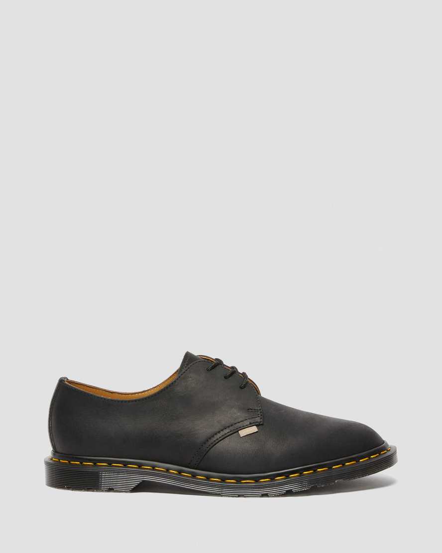 dámské šněrovací boty dr. martens archie ii jjjjound wyoming v černé barvě