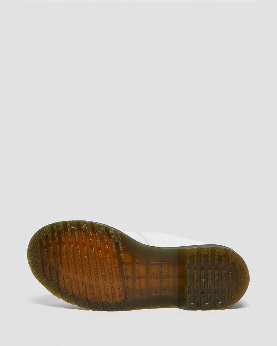 bílé dámské boty dr. martens 8065 smooth mary janes