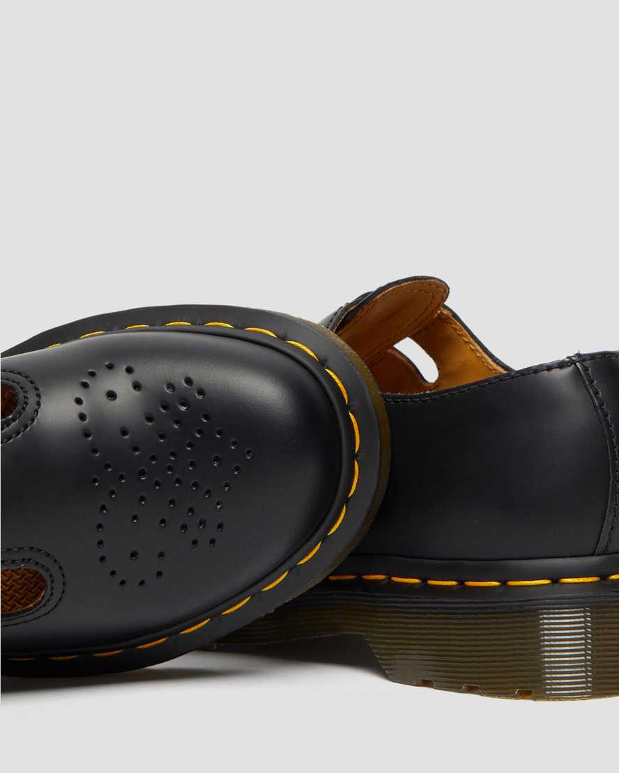 Černé dámské boty dr. martens 8065 smooth mary janes
