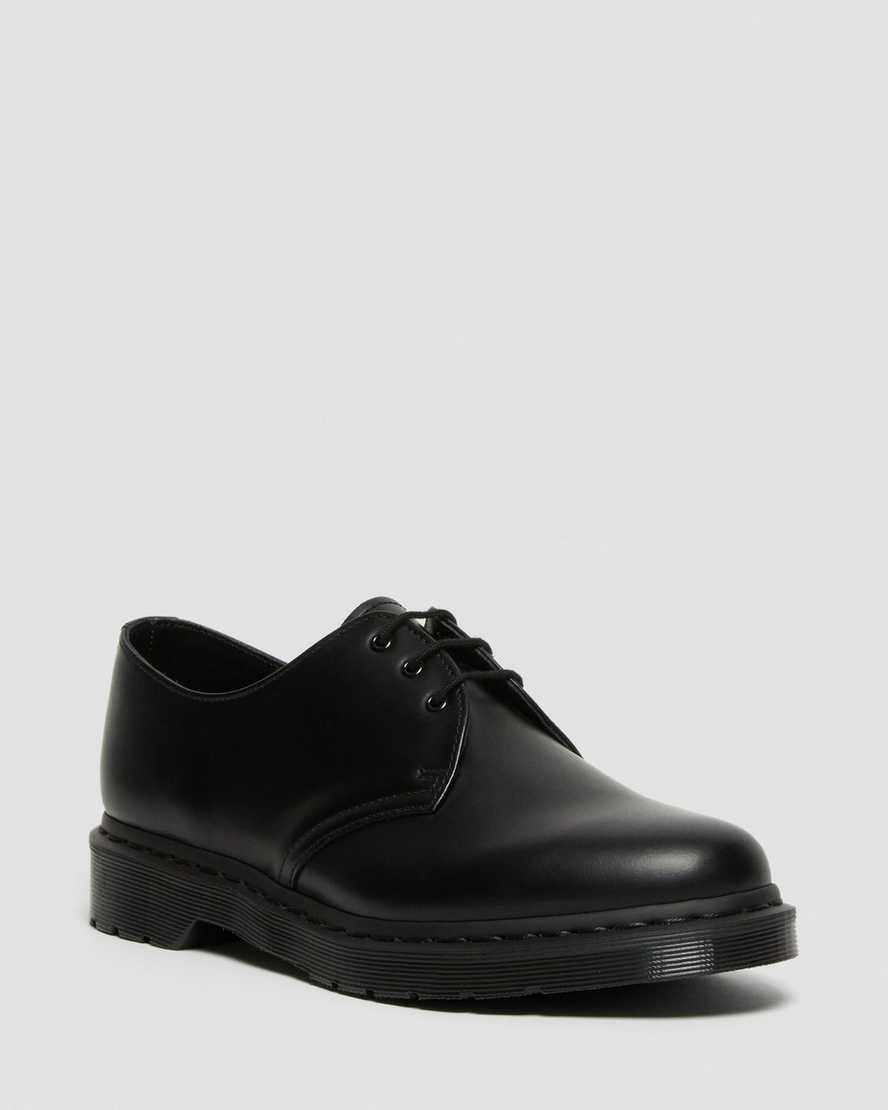 Černé dámské oxfordské boty dr. martens 1461 mono smooth