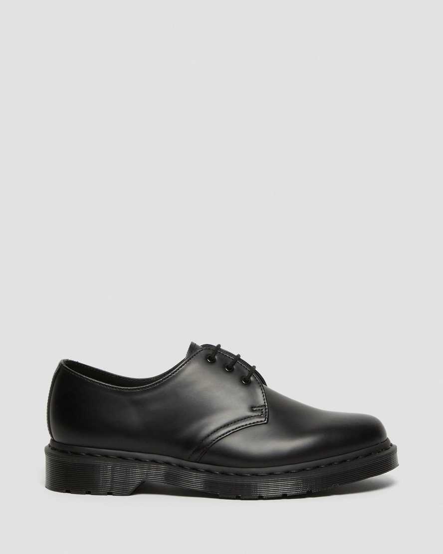 Černé dámské oxfordské boty dr. martens 1461 mono smooth