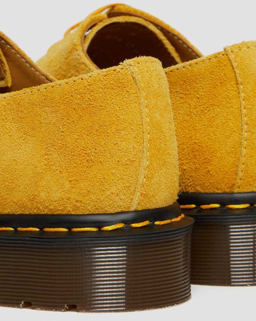Žluté dámské oxfordské boty dr. martens 1461 made in england
