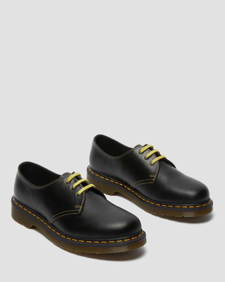Černé dámské oxfordské boty dr. martens 1461 atlas