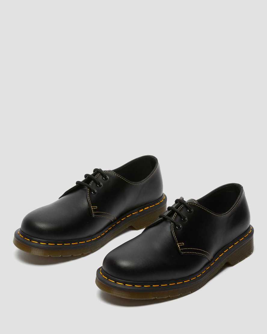 Černé dámské oxfordské boty dr. martens 1461 atlas