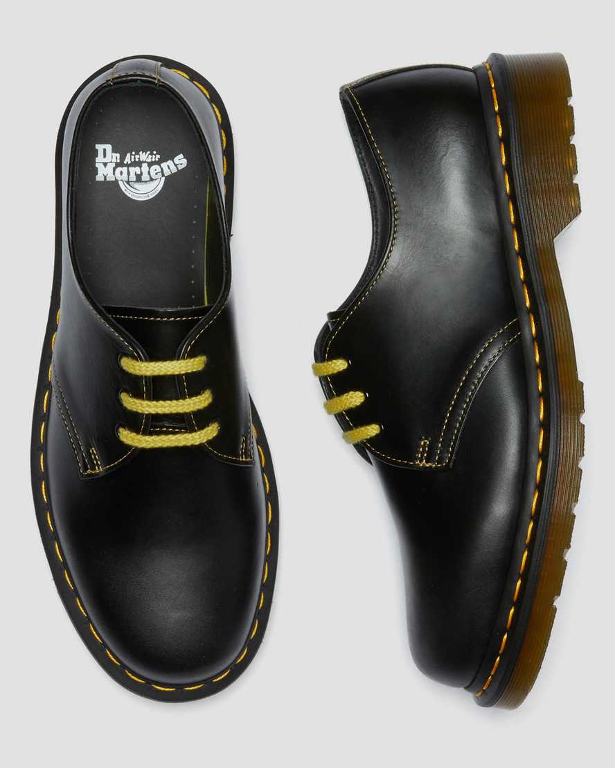 Černé dámské oxfordské boty dr. martens 1461 atlas