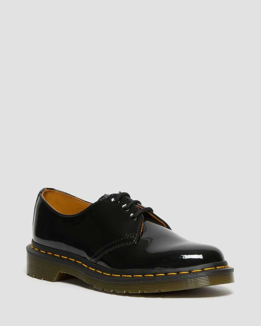Černé dámské oxfordské boty dr. martens 1461 patent