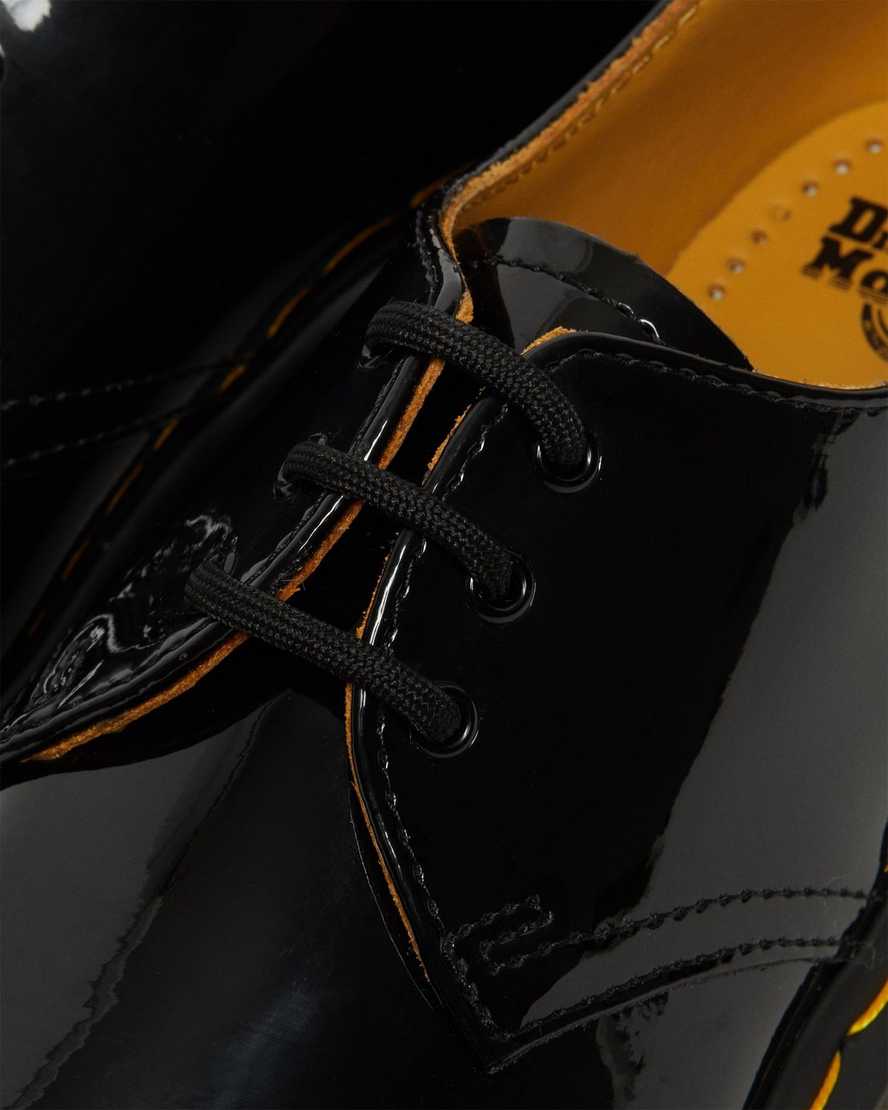 Černé dámské oxfordské boty dr. martens 1461 patent