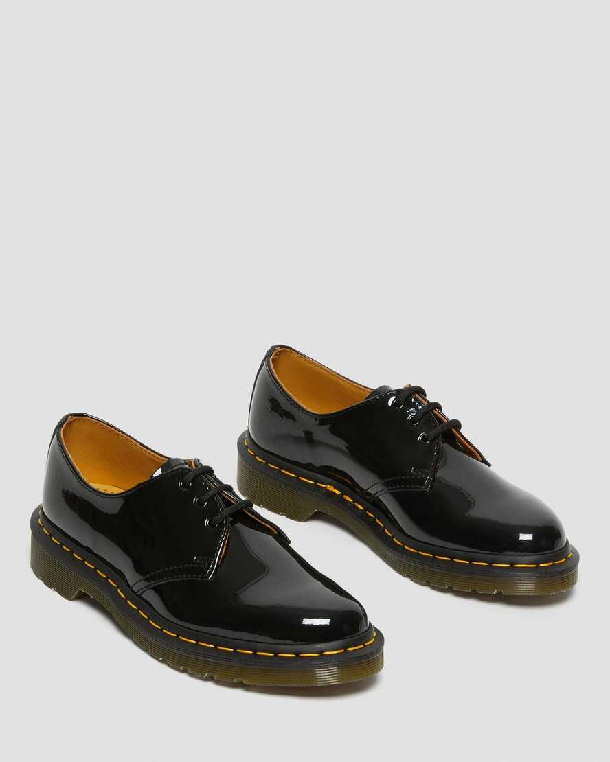 Černé dámské oxfordské boty dr. martens 1461 patent