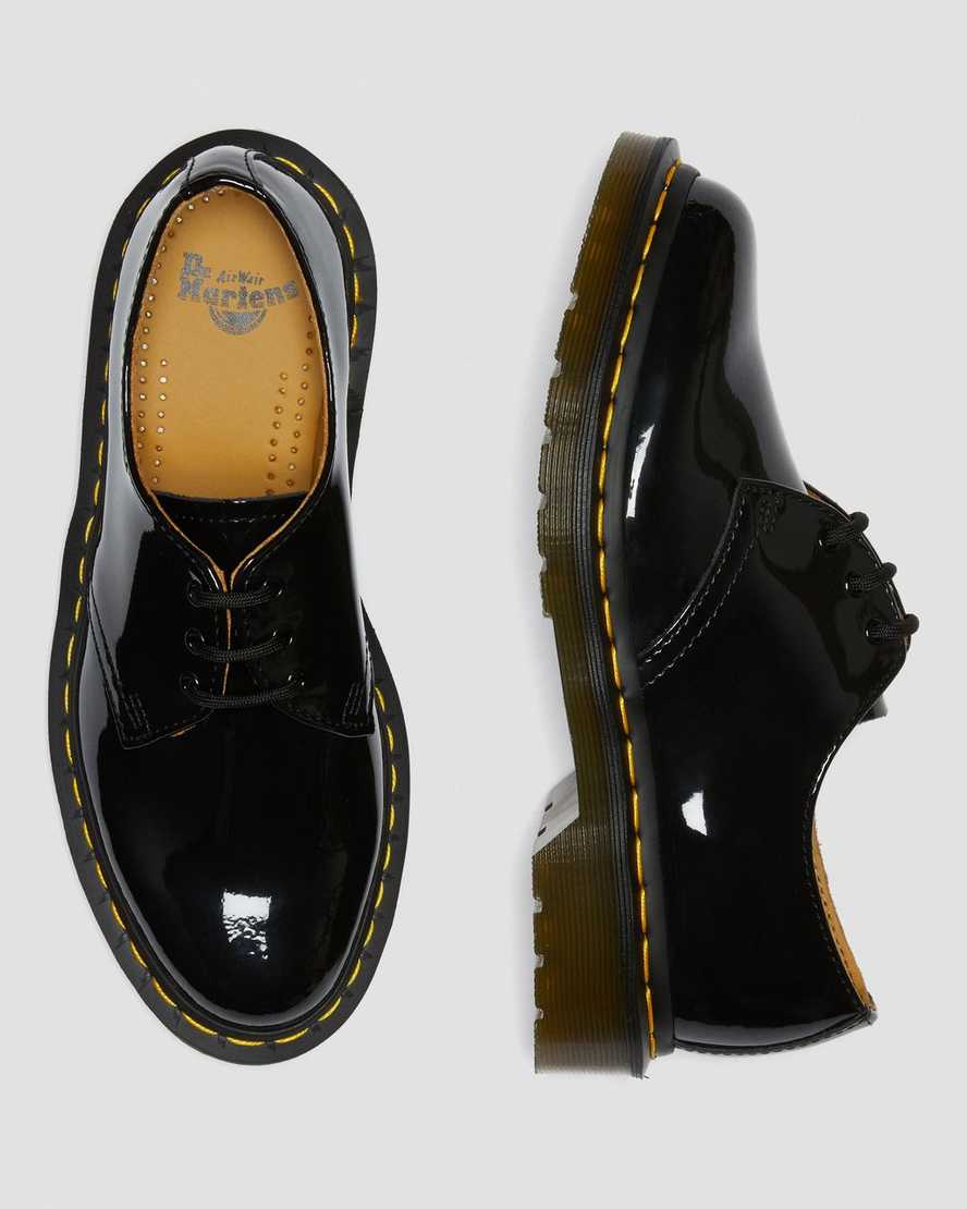 Černé dámské oxfordské boty dr. martens 1461 patent