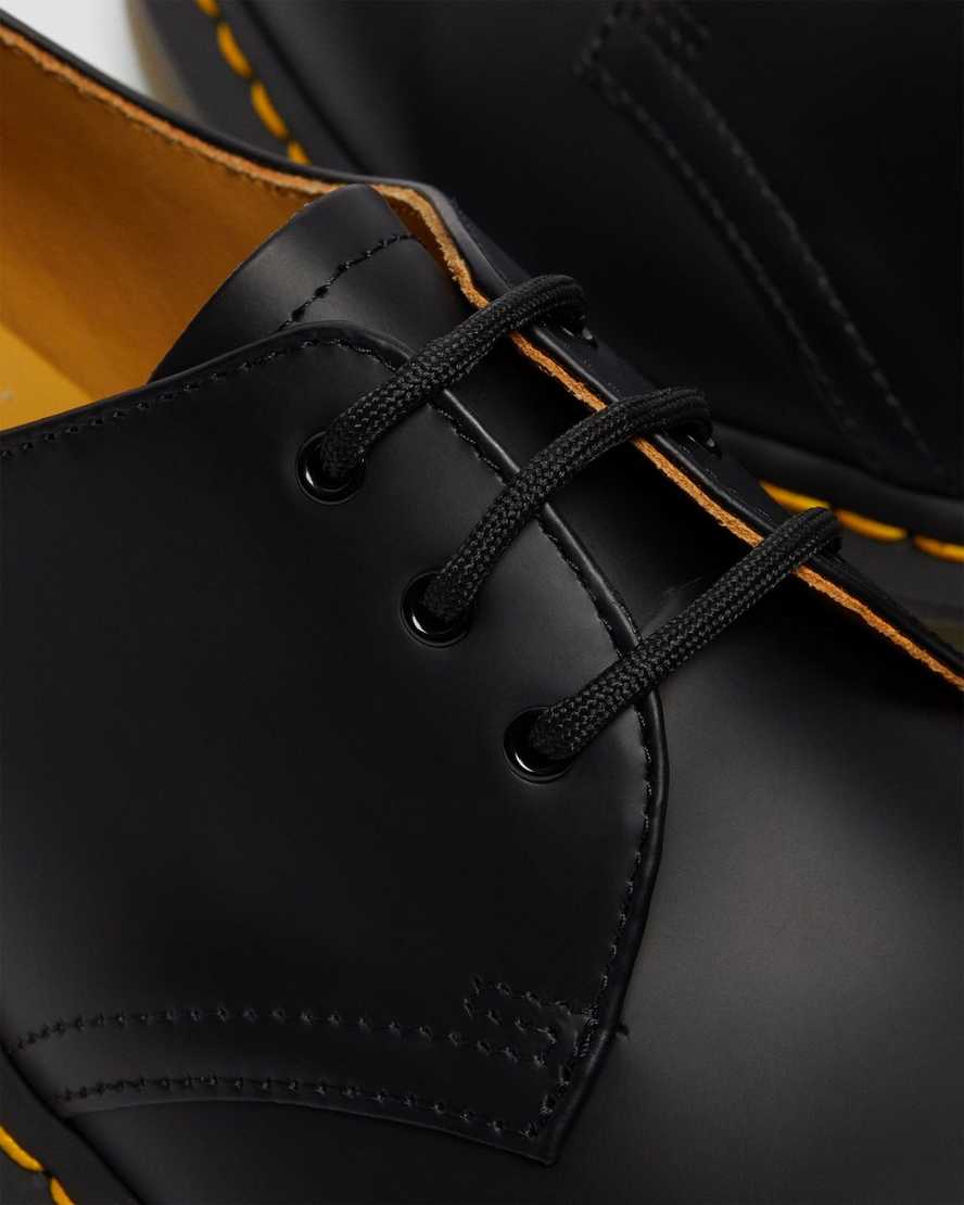 Černé dámské oxfordské boty dr. martens 1461 smooth