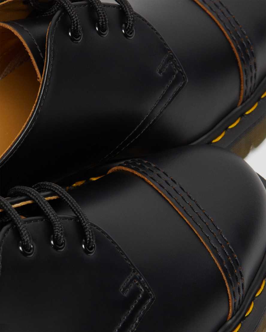 dámské oxfordské boty dr. martens 1461 bex s vintage špičkou v černé barvě