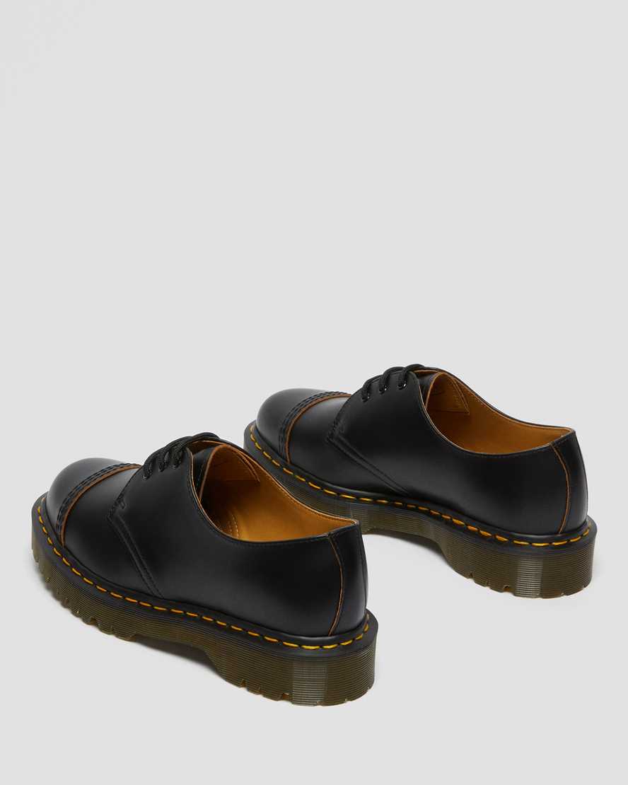 dámské oxfordské boty dr. martens 1461 bex s vintage špičkou v černé barvě