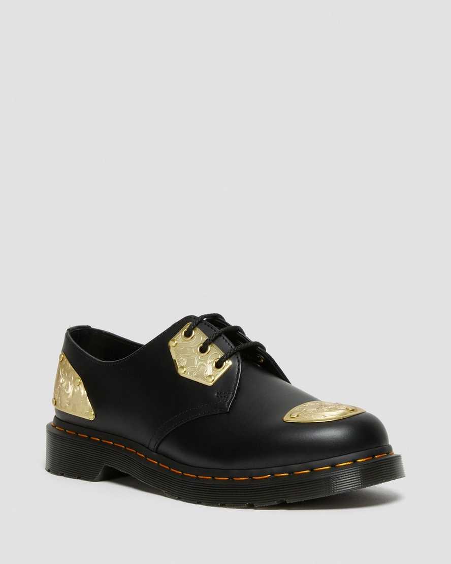 Černé dámské oxfordské boty dr. martens king nerd 1461