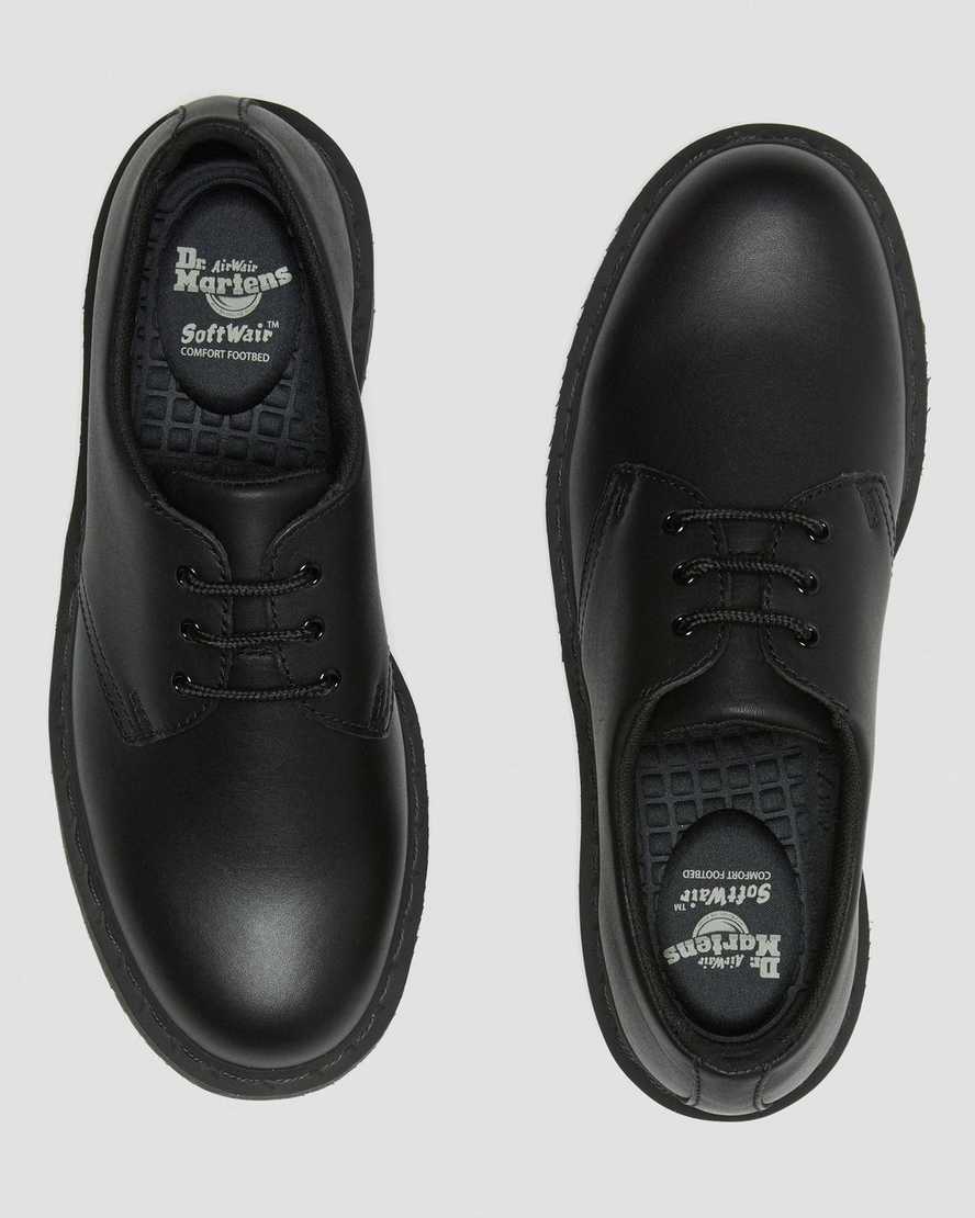 Černé dámské oxfordské boty dr. martens 1461 mono slip proti skluzu