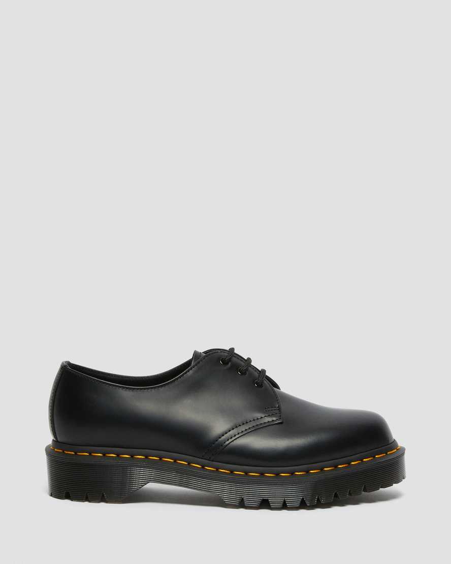 dámské oxfordské boty dr. martens 1461 bex smooth v černé barvě