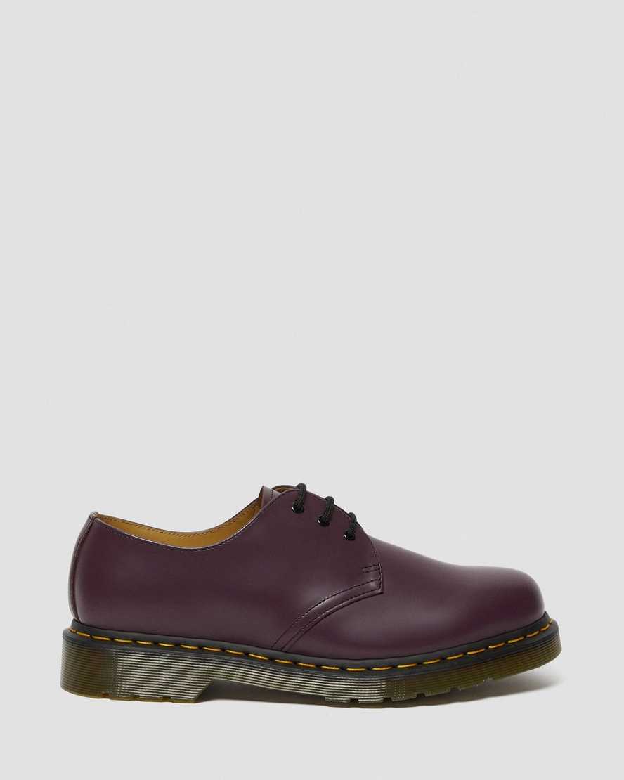 dámské oxfordské boty dr. martens 1461 smooth v fialové barvě
