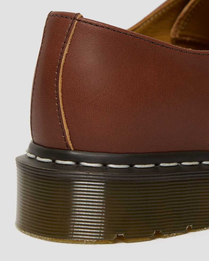 hnědé dámské oxfordské boty dr. martens 1461 veg tan