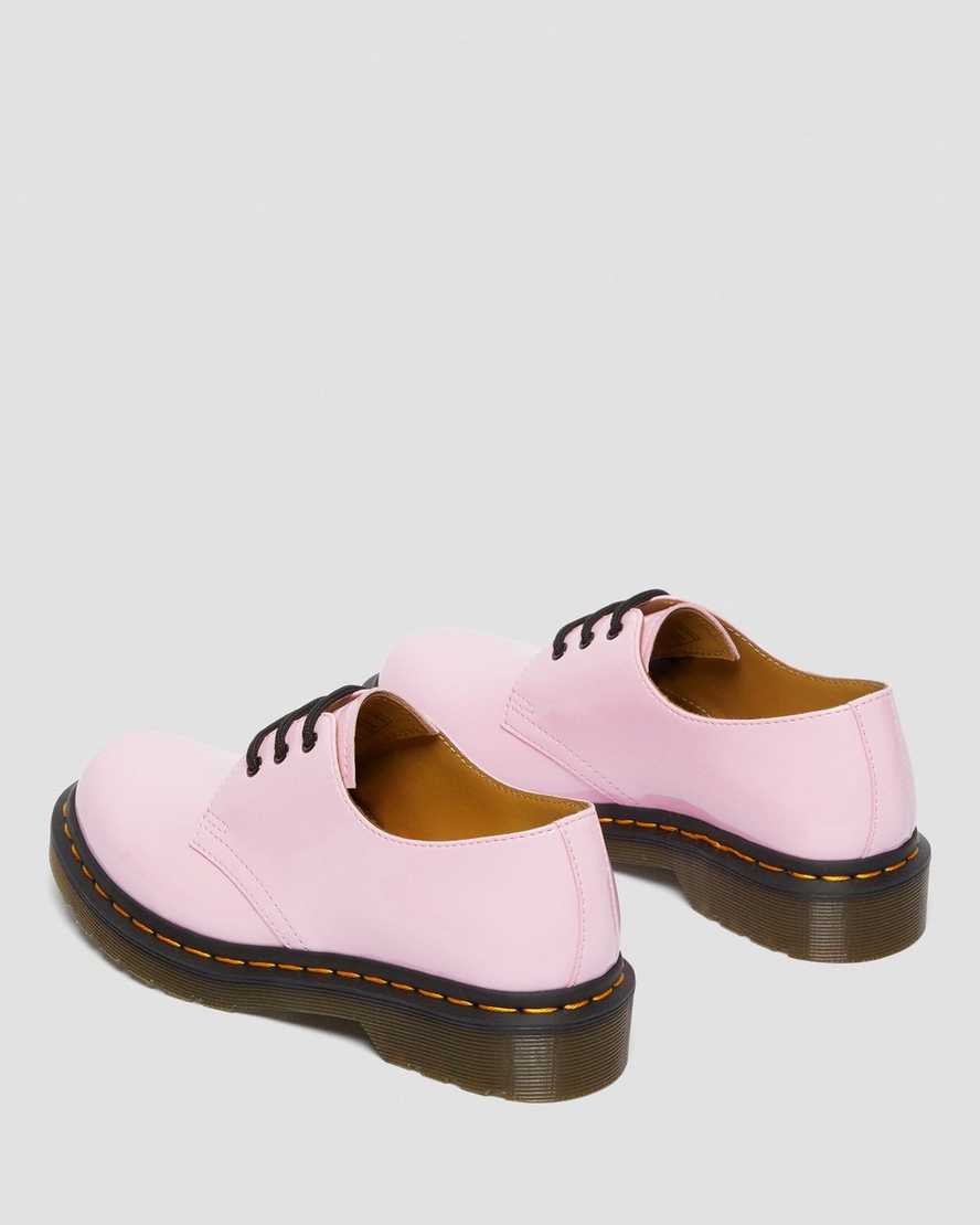 růžové dámské oxfordské boty dr. martens 1461 patent