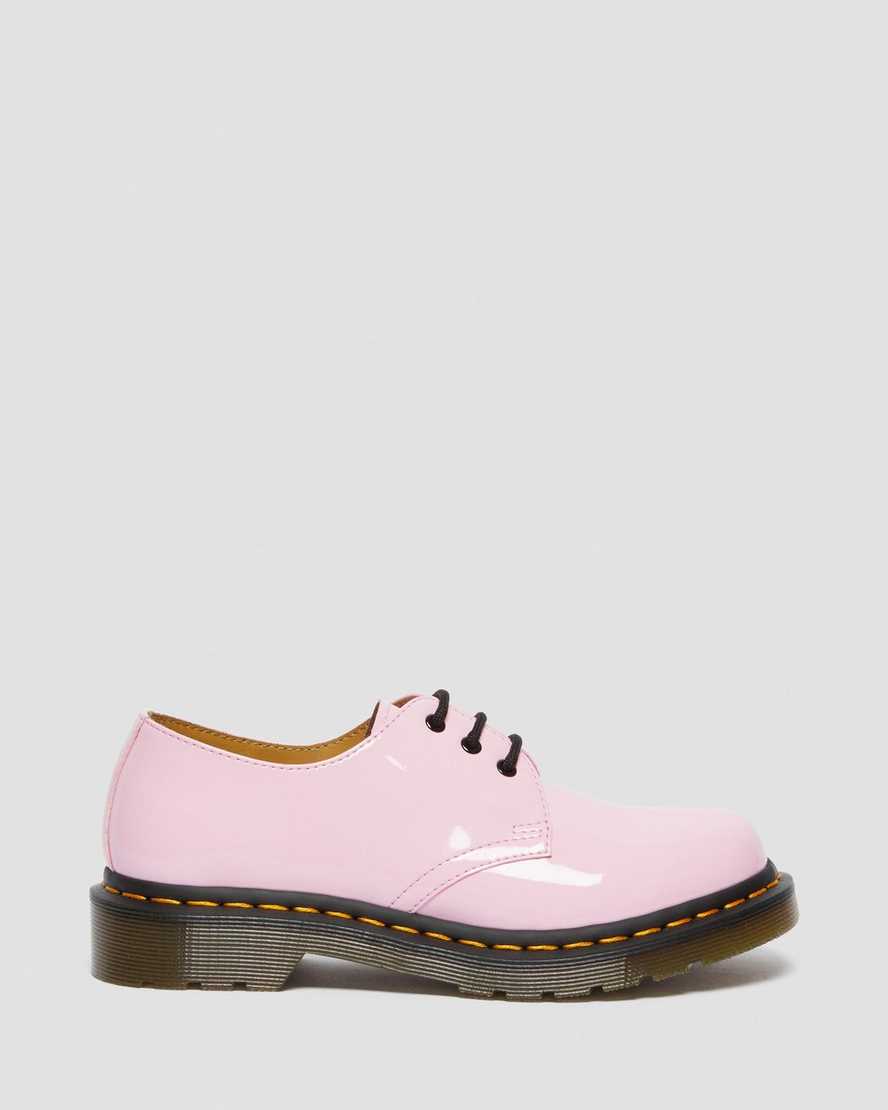 růžové dámské oxfordské boty dr. martens 1461 patent