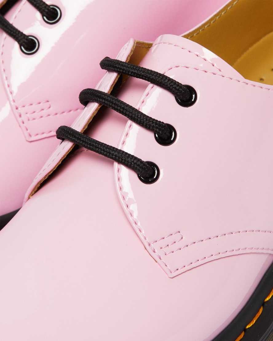 růžové dámské oxfordské boty dr. martens 1461 patent