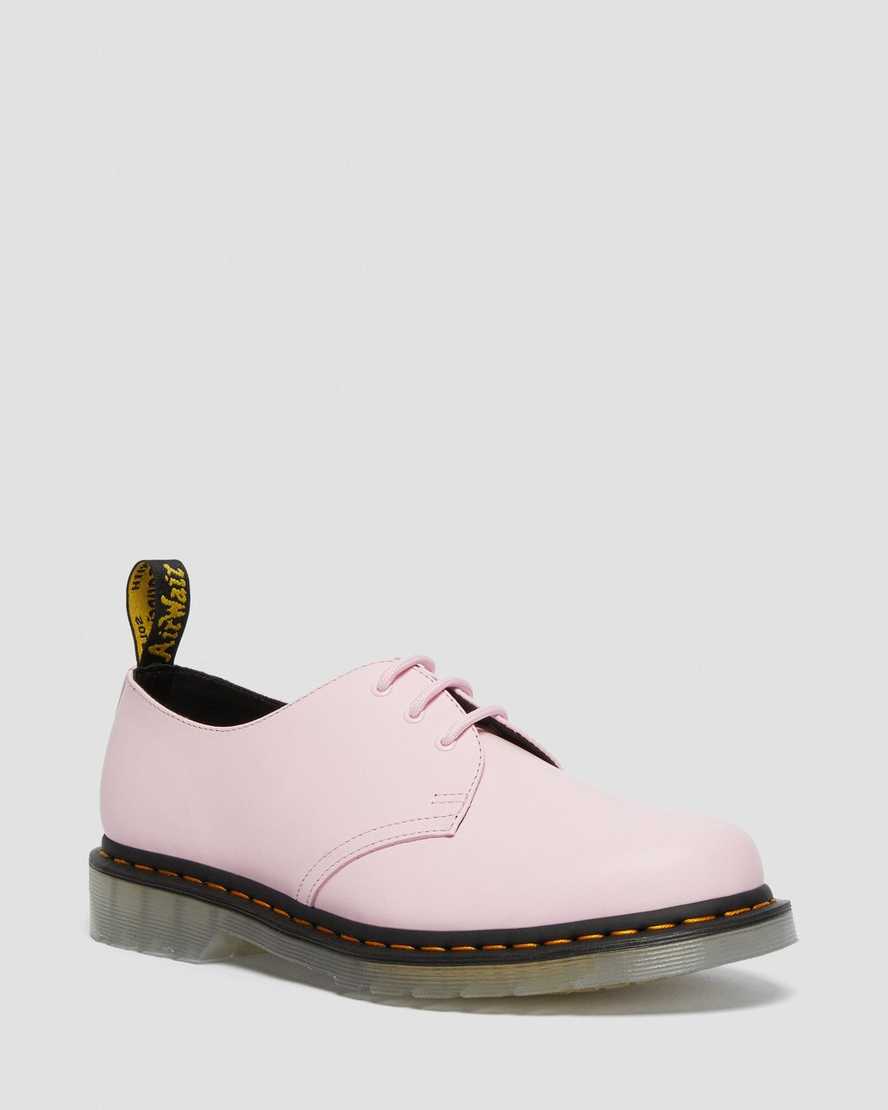 dámské oxfordské boty dr. martens 1461 iced smooth v růžové barvě