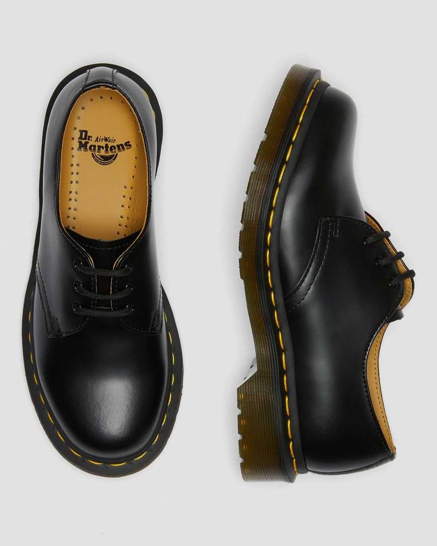 Černé dámské oxfordské boty dr. martens 1461 smooth