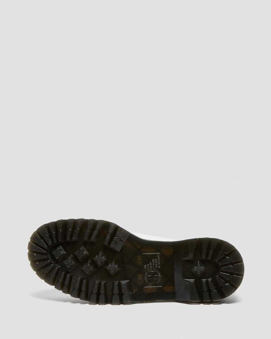 dámské oxfordské boty dr. martens 1461 bex smooth v bílém provedení