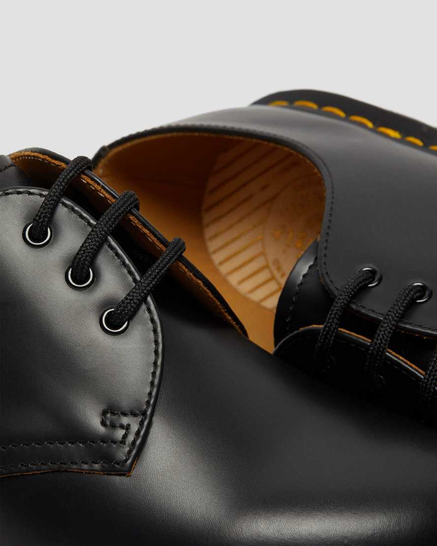 Černé dámské oxfordské boty dr. martens 1461 vintage made in england