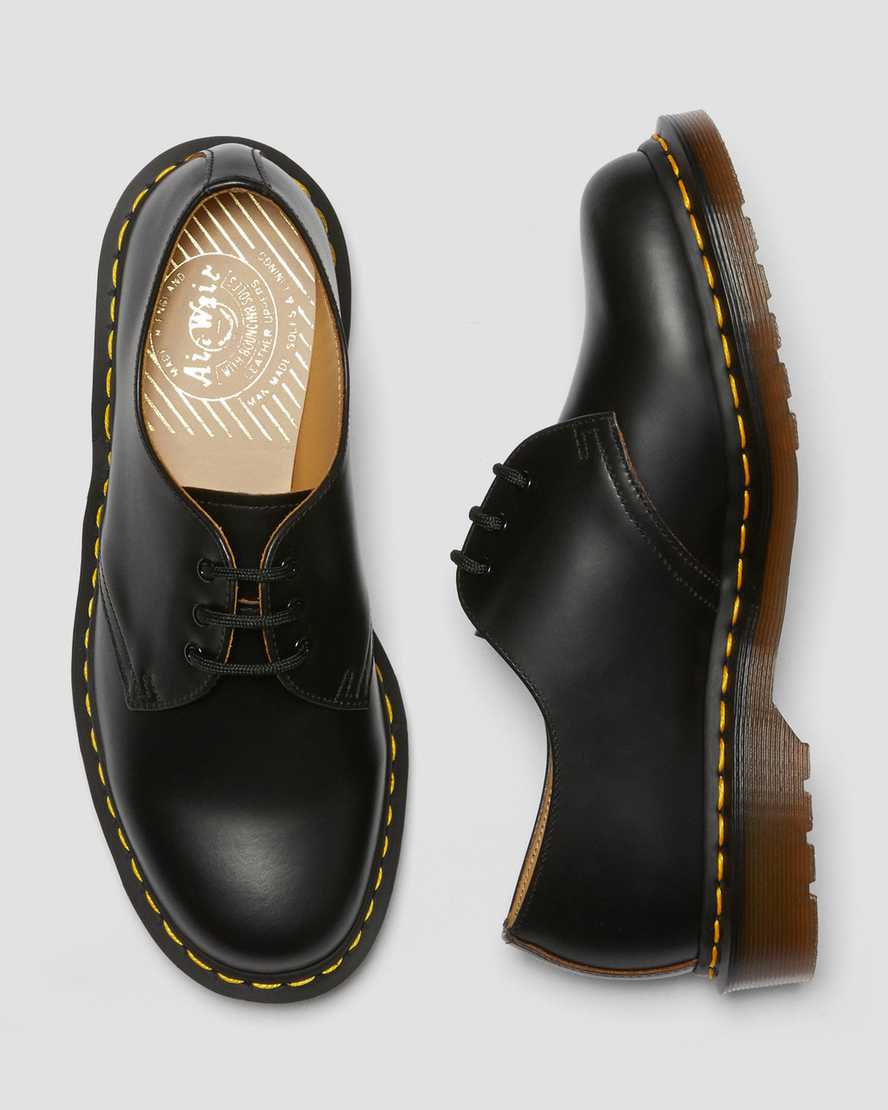 Černé dámské oxfordské boty dr. martens 1461 vintage made in england