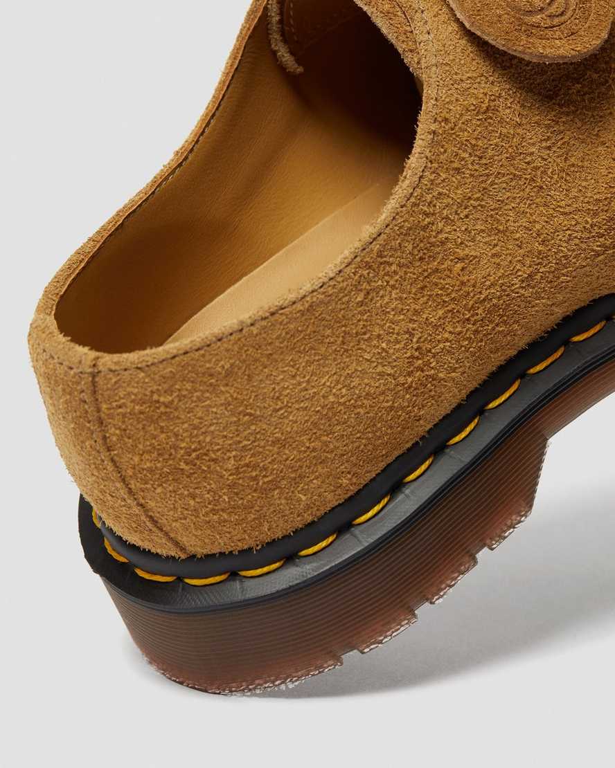 hnědé dámské oxfordské boty dr. martens 1461 made in england